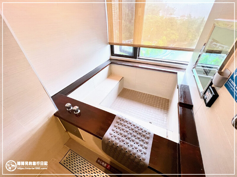 日月潭大飯店房間浴缸