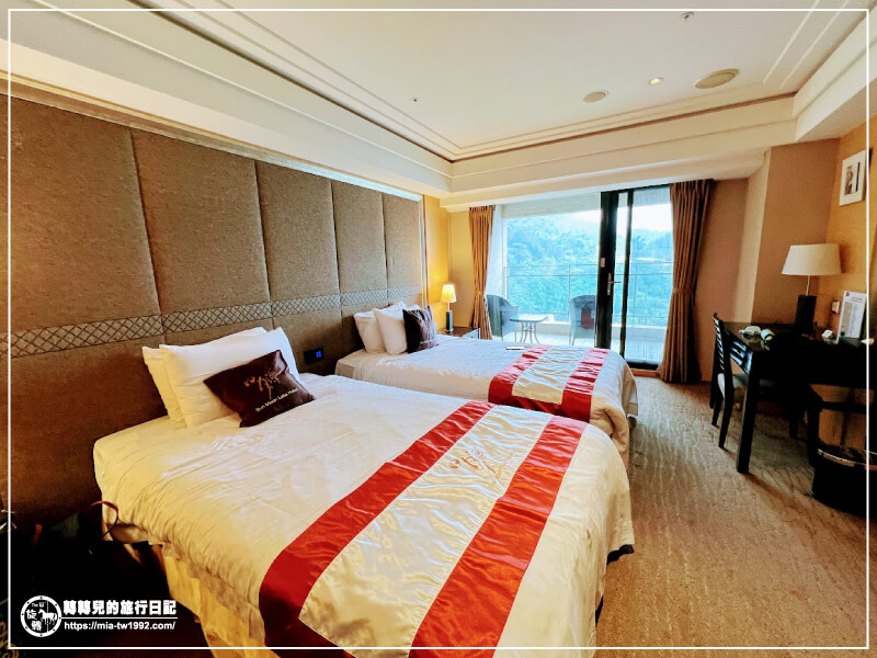 日月潭大飯店房間