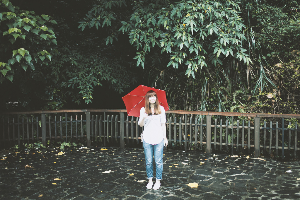 白霧霧的北投地熱谷 白霧霧的北投地熱谷