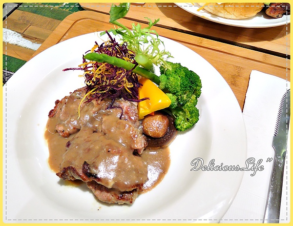 紅酒干蔥豬排240