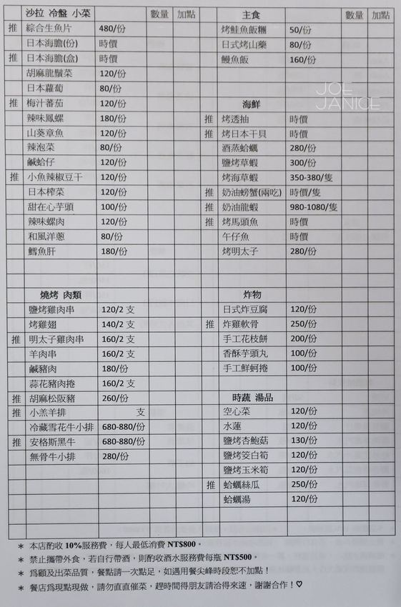 台北日式深夜食堂【川賀燒烤居酒屋】感受日本味 - 潔妮食旅生活