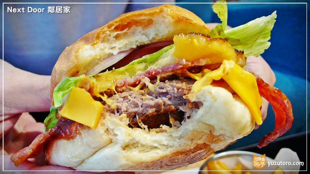 【試吃】Next Door 鄰居家:多汁手打漢堡肉加融化起司薯條,超犯規組合!