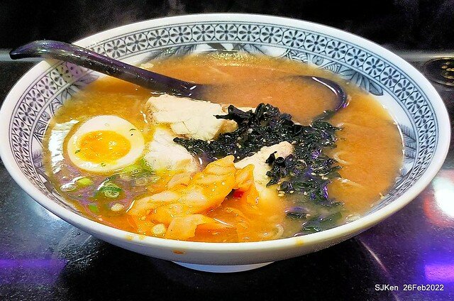 (台北華陰街美食)「三多屋爸爸嘴」日本料理店(Japanese style seafood Ramen store), Taipei, Taiwan, SJKen , Feb 27, 2022.
