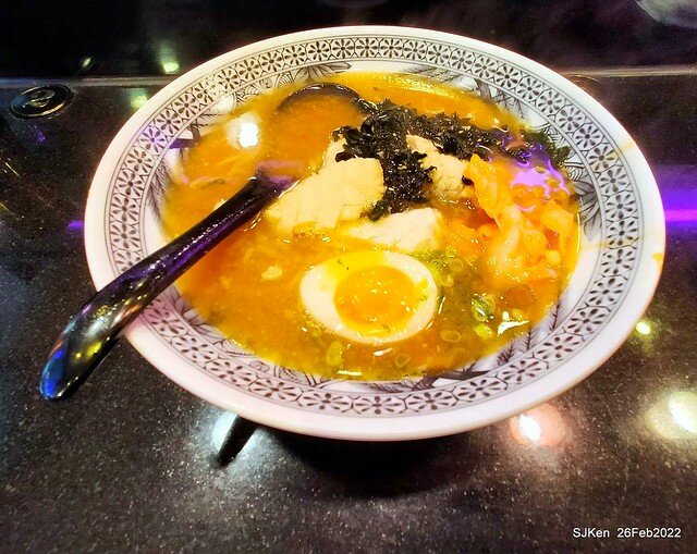 (台北華陰街美食)「三多屋爸爸嘴」日本料理店(Japanese style seafood Ramen store), Taipei, Taiwan, SJKen , Feb 27, 2022.