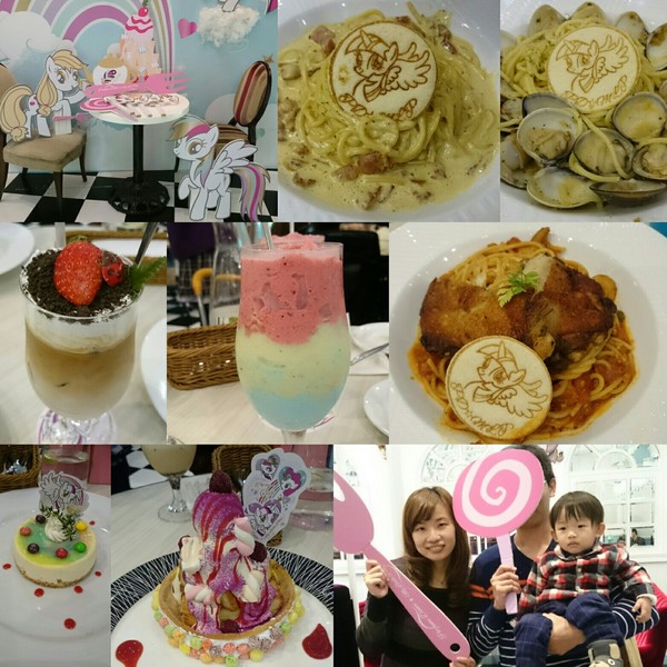 Perfume Dance 跳舞香水(夢時代店)：高雄夢時代~跳舞香水X彩虹小馬聯名主題餐廳~期間限定呦~