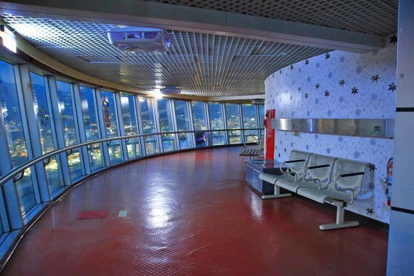 【台北景點】北投垃圾焚化廠觀景台-全台唯一免費室內台北高空夜景景點