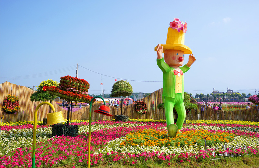 台中新社景點一日遊》花現秘境一日遊:2019台中國際花毯節、松之戀落羽松祕境、眉泉咖啡莊園、利旺文心蘭花園 - 小潔趴趴走旅遊札記