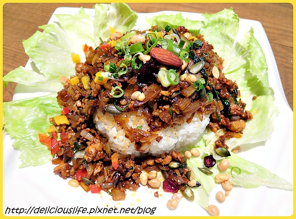 泰式經典豬肉椒麻飯1 泰式經典豬肉椒麻飯1