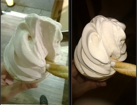 濃縮鮮乳的霜淇淋、創意激發新口味----白鬍子牛奶霜淇淋