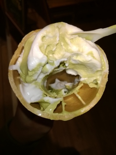 濃縮鮮乳的霜淇淋、創意激發新口味----白鬍子牛奶霜淇淋