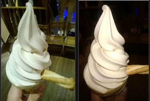 濃縮鮮乳的霜淇淋、創意激發新口味----白鬍子牛奶霜淇淋