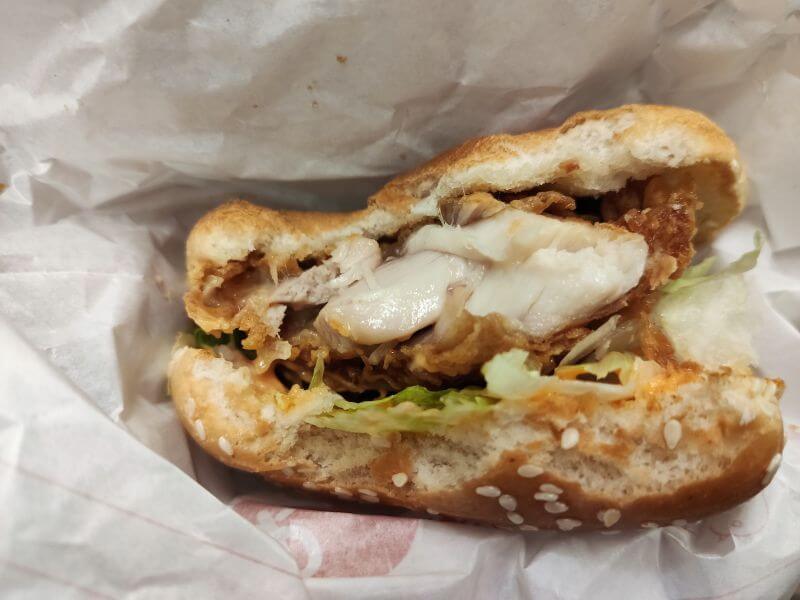 丹丹漢堡 辣雞腿堡