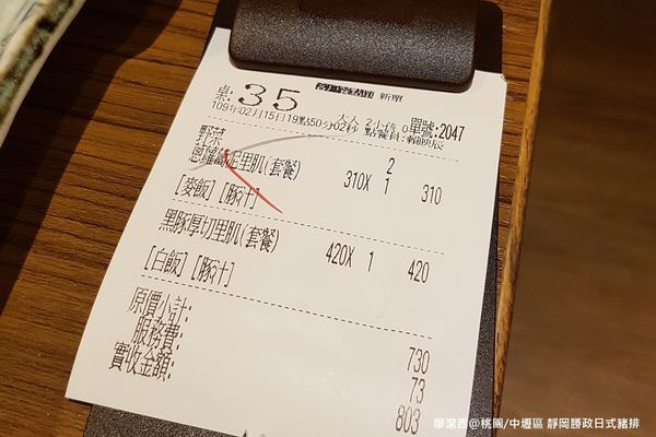 【桃園/中壢區】靜岡勝政日式豬排