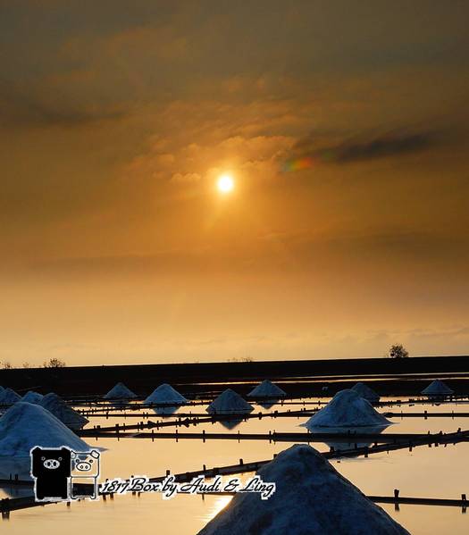 【台南。北門】夕遊井仔腳瓦盤鹽田。現存最古老的瓦盤鹽田遺址