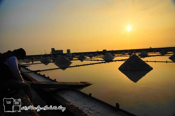 【台南。北門】夕遊井仔腳瓦盤鹽田。現存最古老的瓦盤鹽田遺址