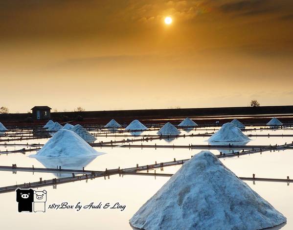 【台南。北門】夕遊井仔腳瓦盤鹽田。現存最古老的瓦盤鹽田遺址
