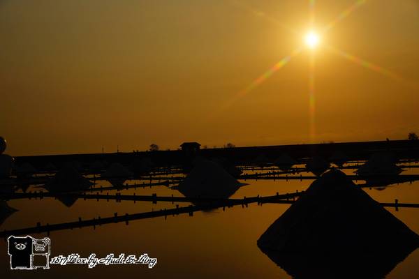 【台南。北門】夕遊井仔腳瓦盤鹽田。現存最古老的瓦盤鹽田遺址
