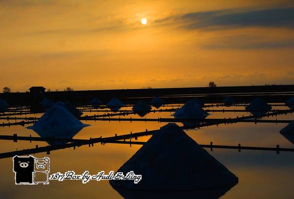 【台南。北門】夕遊井仔腳瓦盤鹽田。現存最古老的瓦盤鹽田遺址