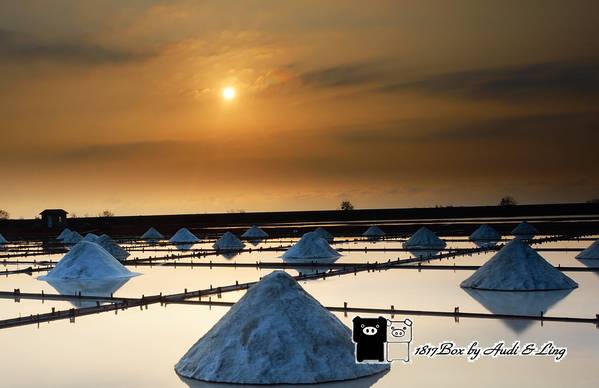 【台南。北門】夕遊井仔腳瓦盤鹽田。現存最古老的瓦盤鹽田遺址