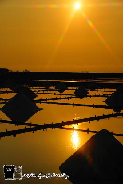 【台南。北門】夕遊井仔腳瓦盤鹽田。現存最古老的瓦盤鹽田遺址