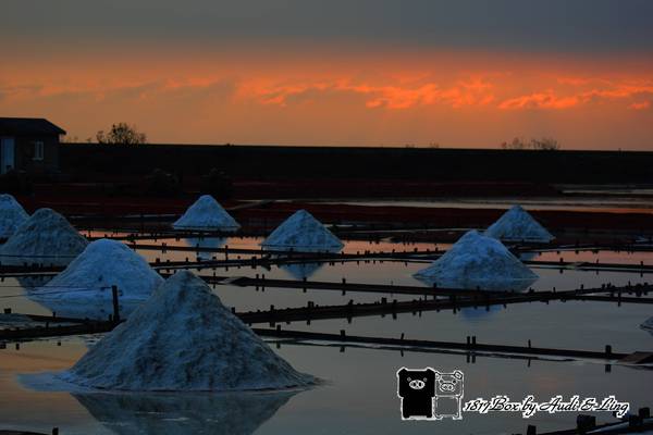 【台南。北門】夕遊井仔腳瓦盤鹽田。現存最古老的瓦盤鹽田遺址