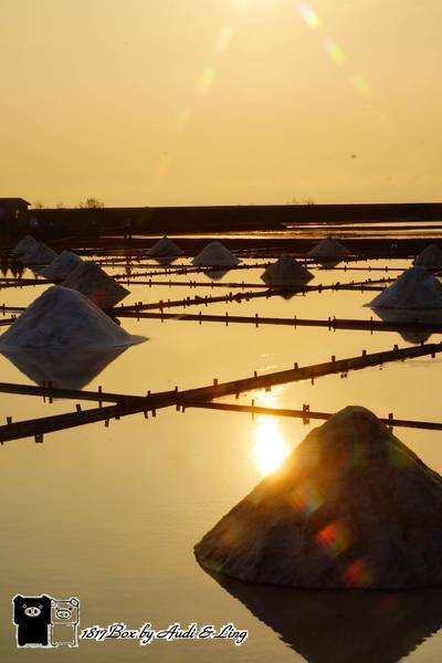 【台南。北門】夕遊井仔腳瓦盤鹽田。現存最古老的瓦盤鹽田遺址