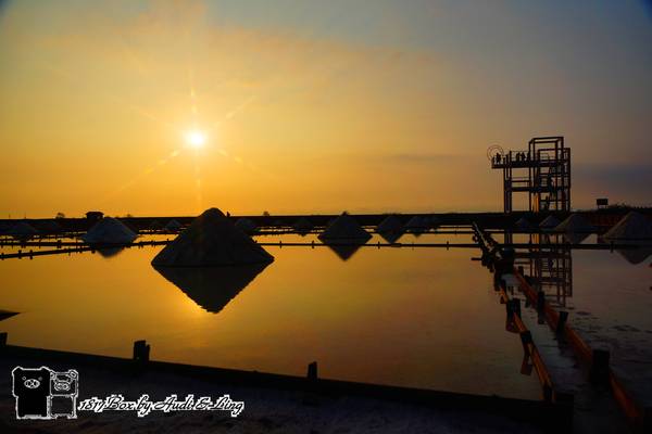【台南。北門】夕遊井仔腳瓦盤鹽田。現存最古老的瓦盤鹽田遺址