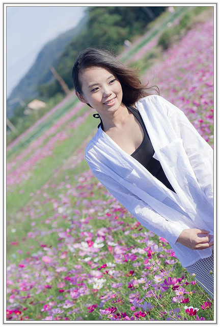 ╠桃園旅遊╣城市中的微小幸福。桃園蘆竹花海&坑口彩繪村