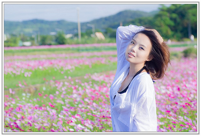 ╠桃園旅遊╣城市中的微小幸福。桃園蘆竹花海&坑口彩繪村