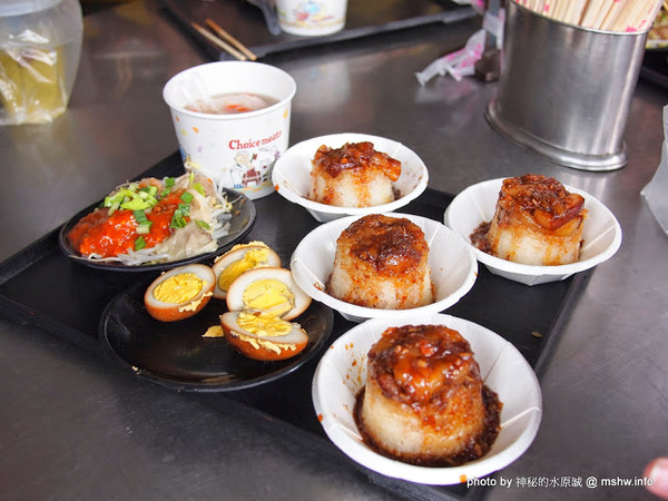 阿財米糕店：【食記】台中財伯阿財米糕店@清水 : 清水四大米糕之一, 米粒飽滿偏油但夠味