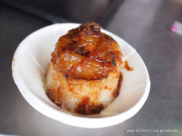 阿財米糕店：【食記】台中財伯阿財米糕店@清水 : 清水四大米糕之一, 米粒飽滿偏油但夠味