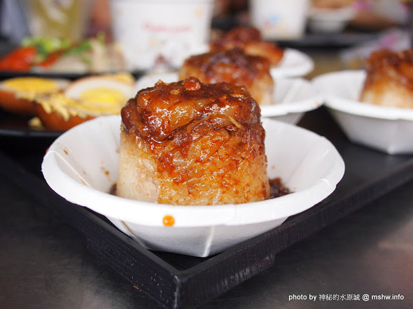 阿財米糕店：【食記】台中財伯阿財米糕店@清水 : 清水四大米糕之一, 米粒飽滿偏油但夠味