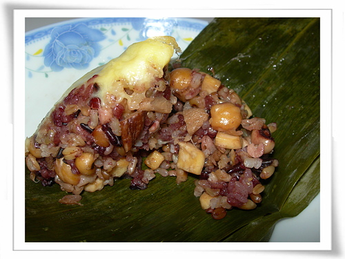 花東粽榖客家美食坊-黃金起司粽&艾粄(蘿蔔絲/素)