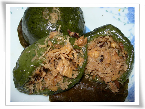 花東粽榖客家美食坊-黃金起司粽&艾粄(蘿蔔絲/素)