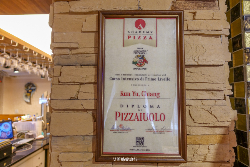 松江南京美食》義大利米蘭手工窯烤披薩 手工揉餅皮 真材實料頂級食材 四平商圈 - 艾莉絲愛旅行