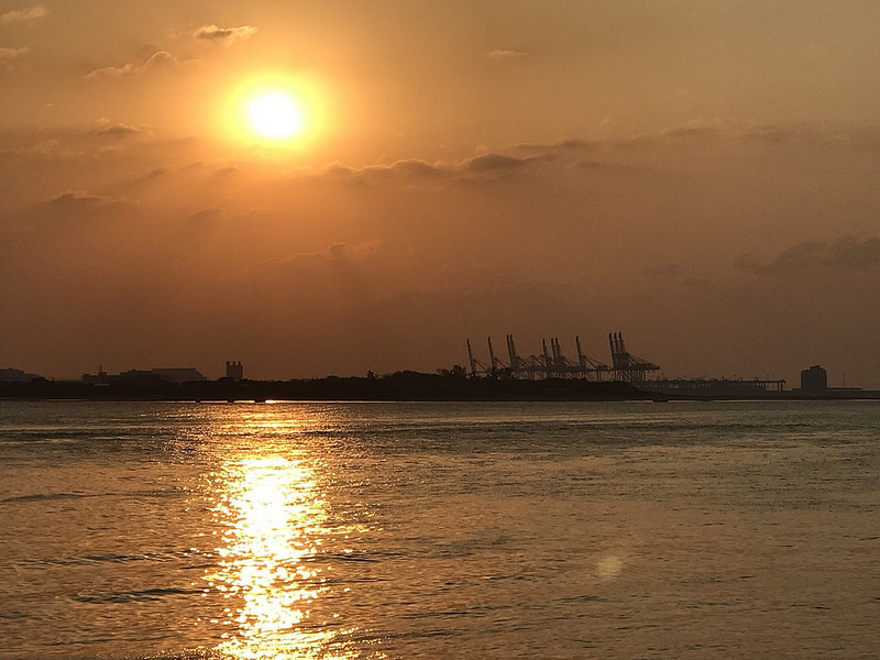 淡水夕陽落日_171203_0021