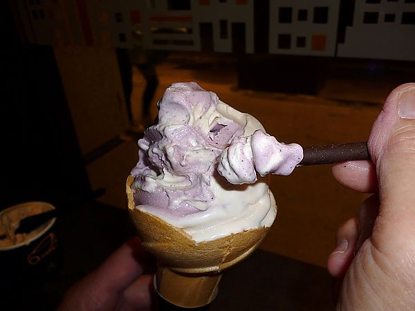 8%ice 冰淇淋專門店(新光A8門市):炫紫芭娜娜--在新光三越A8再見8%冰淇淋店