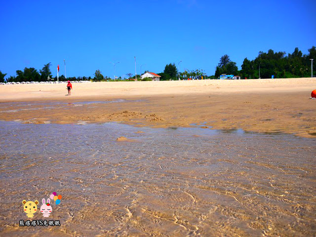 后湖海濱公園。金門海灘遊憩區