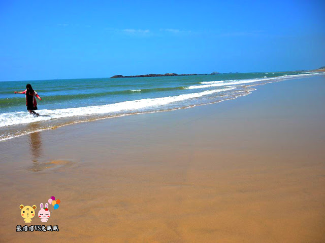 后湖海濱公園。金門海灘遊憩區