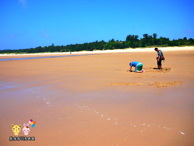 后湖海濱公園。金門海灘遊憩區