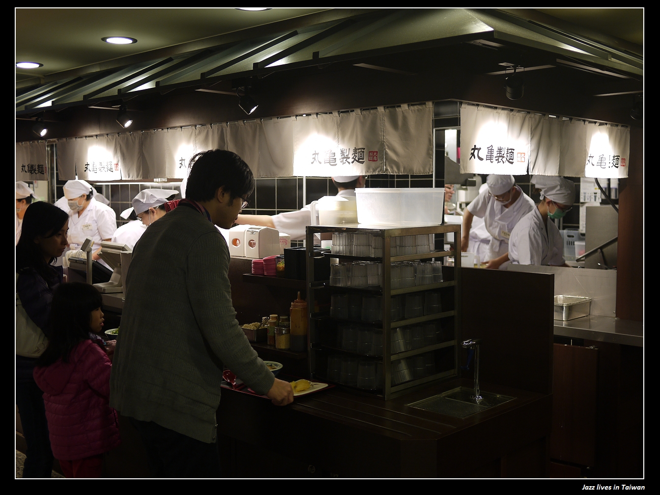 [丸龜製麵]百貨美食街鮮少難得的好味道~