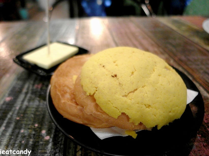 員林美食_喜喜茶室│員林火車站附近小吃,冰火菠蘿油、法蘭西多士都好罪惡阿~~ - 愛伊特candy的分享樂園