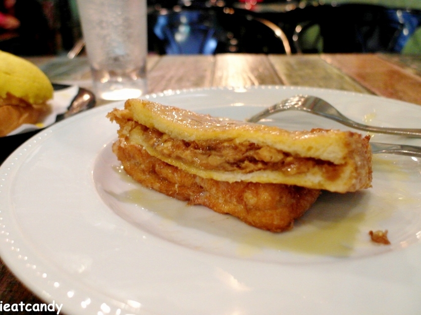 員林美食_喜喜茶室│員林火車站附近小吃,冰火菠蘿油、法蘭西多士都好罪惡阿~~ - 愛伊特candy的分享樂園