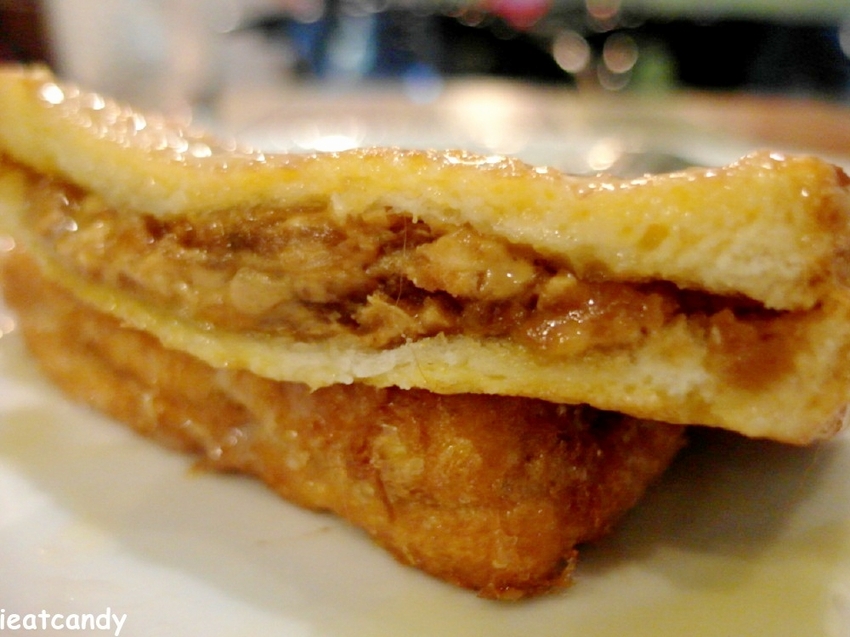 員林美食_喜喜茶室│員林火車站附近小吃,冰火菠蘿油、法蘭西多士都好罪惡阿~~ - 愛伊特candy的分享樂園