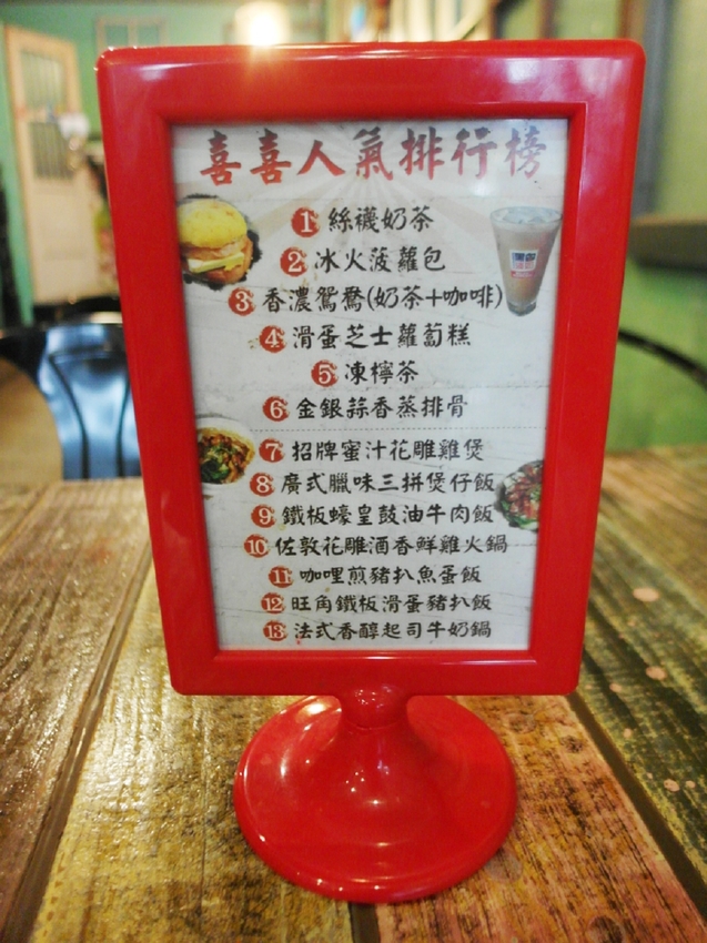 員林美食_喜喜茶室│員林火車站附近小吃,冰火菠蘿油、法蘭西多士都好罪惡阿~~ - 愛伊特candy的分享樂園
