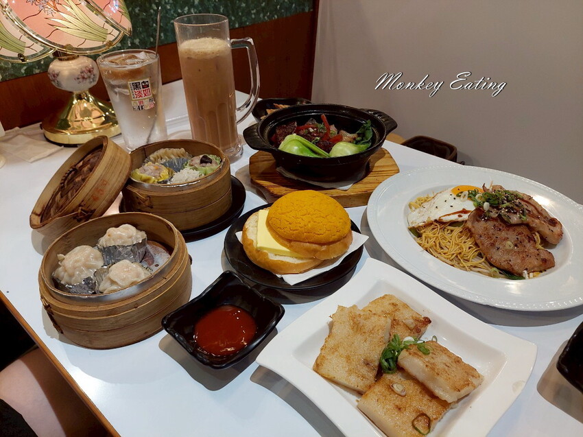 【彰化員林】喜喜茶室｜員林車站道地港式風味茶餐廳，平價港點飯麵食。聊天聚餐推薦 - 貪吃猴的幻想