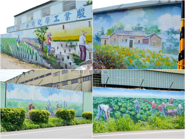 坑口彩繪村45-海山路上的彩繪