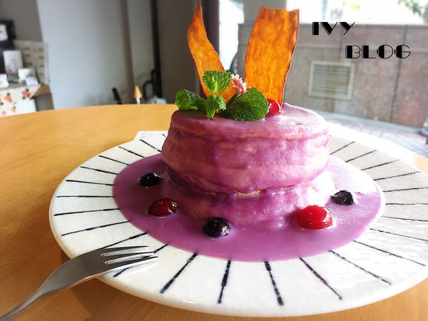 小豚手作鬆餅。輕食