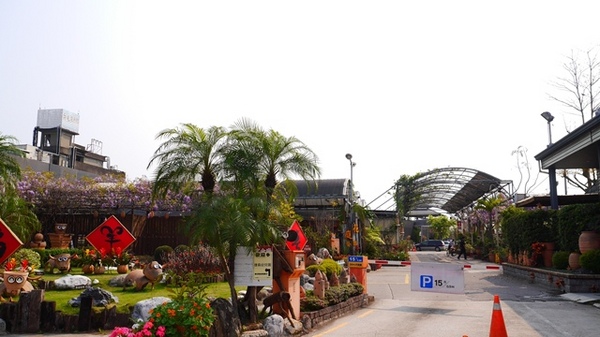 台北花卉村(Taipei Garden Mall)：【台北◍•ᴗ•◍社子】賞花・台北花卉村賞紫藤花2015・3/20花況✯親子DIY景點｜沉醉於紫藤花戀情