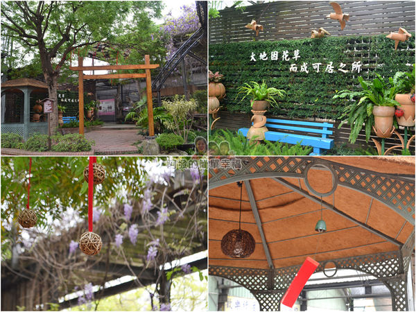 台北花卉村39-萬象廣場-詩與花草牆區組圖